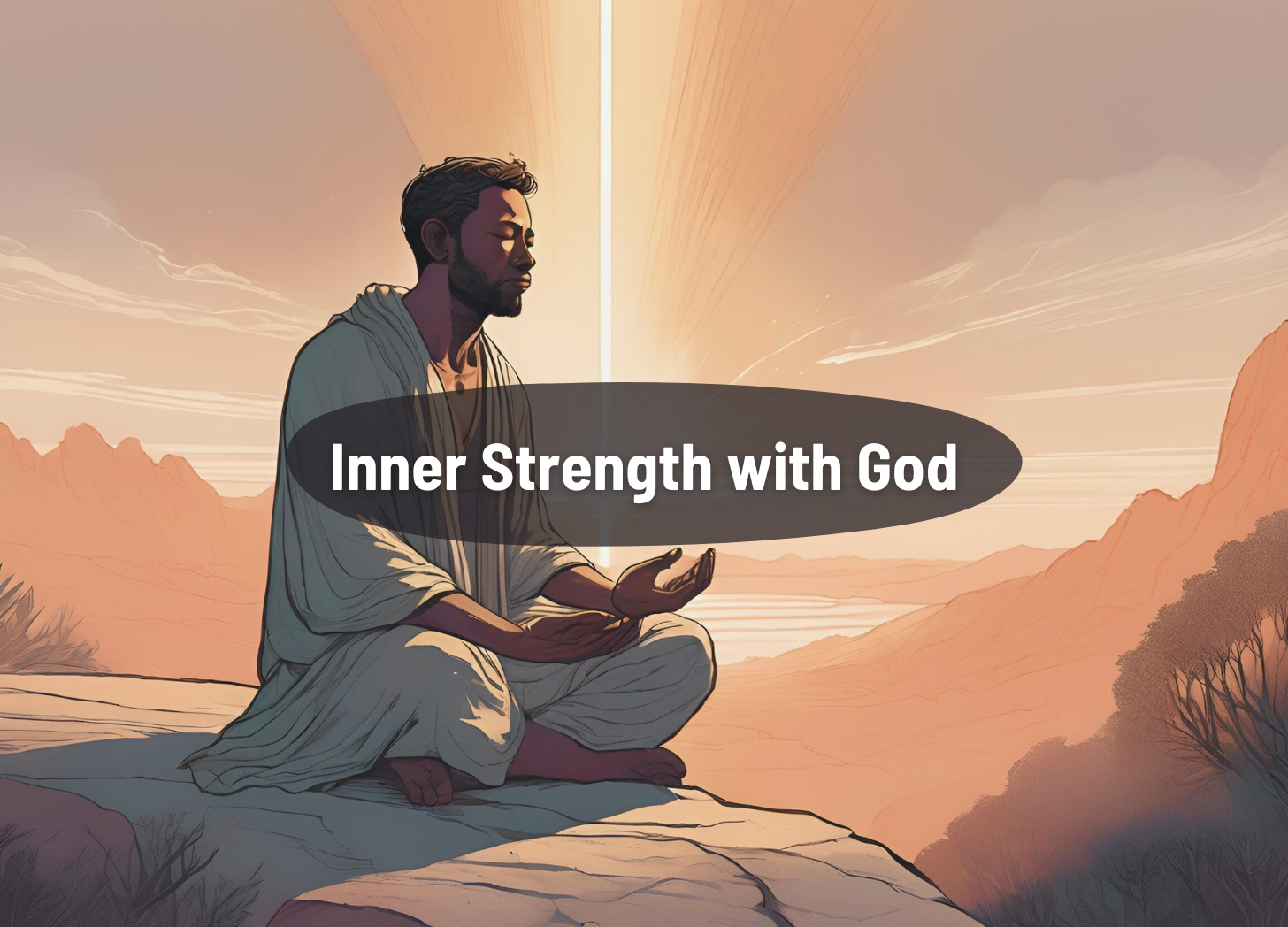 Inner Strength is Built Through God.